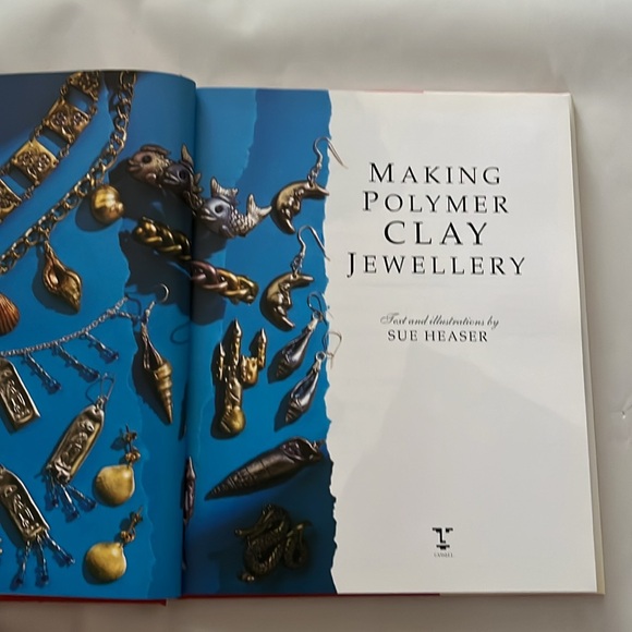 1997 Making Polymer Clay Jewellery Hardcopy BOOK Jewelry Artisan Sue Heaser Art - Picture 6 of 16